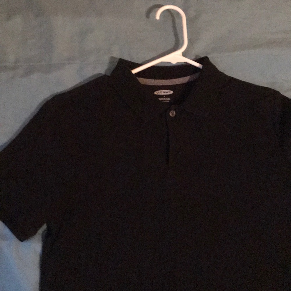 Black polo size small